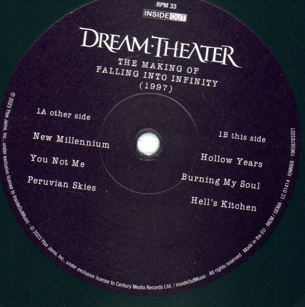 Dream Theater - Making Of Falling Into Infinity (1997) - Double Lp