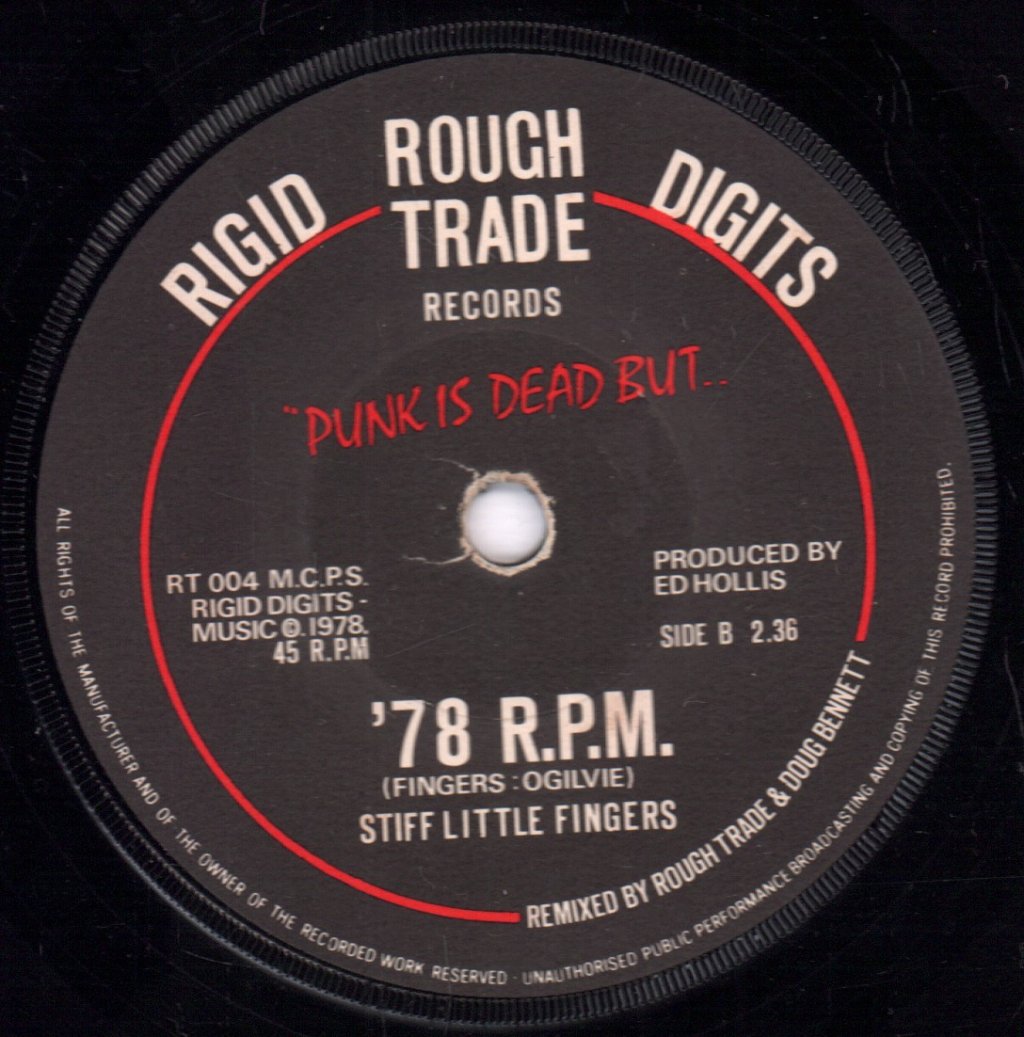 Stiff Little Fingers - Alternative Ulster - 7 Inch