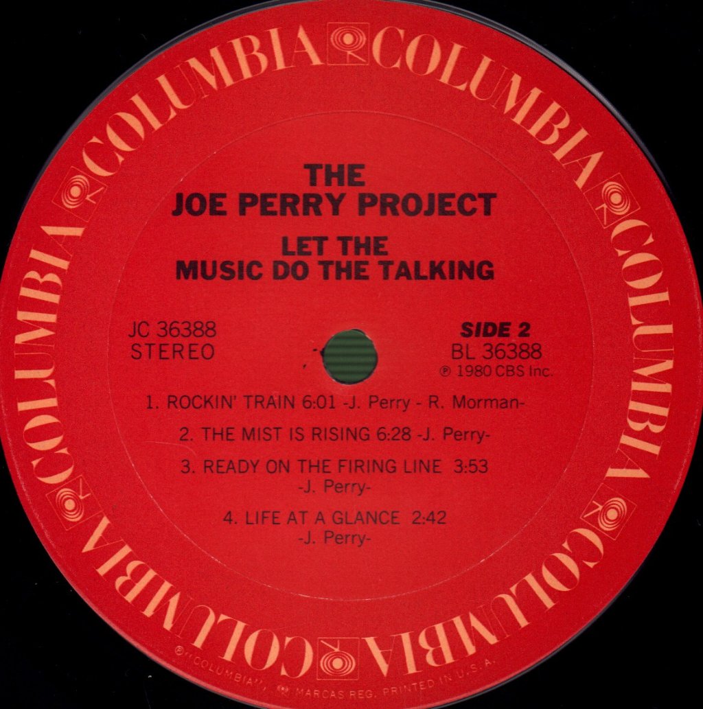 Joe Perry Project - Let The Music Do The Talking - Lp
