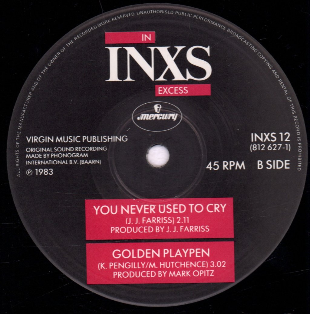INXS - Don't Change - 12 Inch