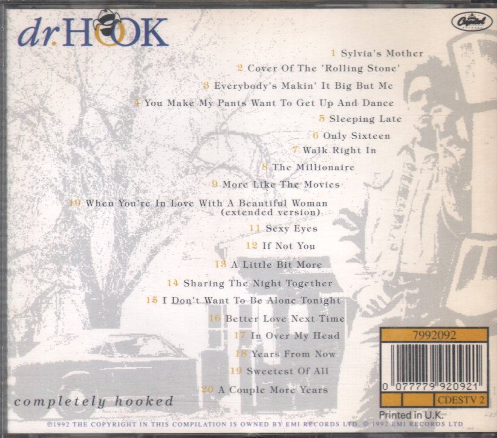Dr. Hook - Completely Hooked (The Best Of Dr. Hook) - Cd