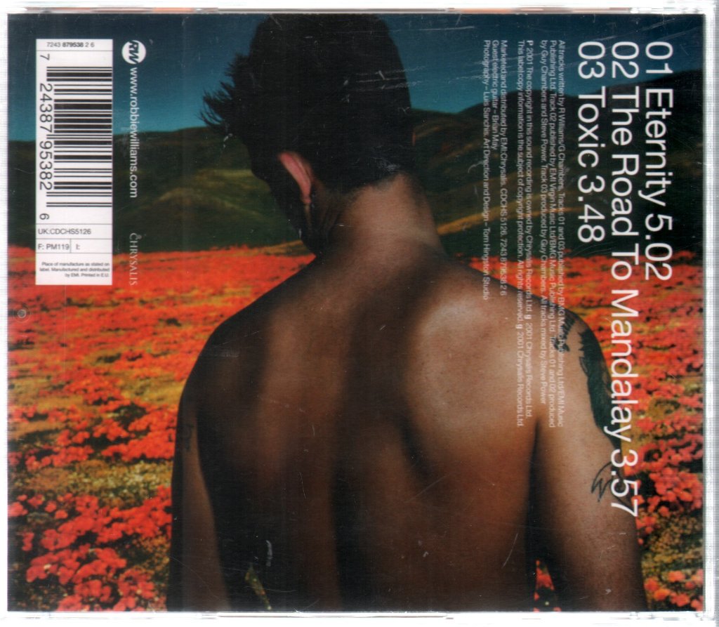 Robbie Williams - Eternity / The Road To Mandalay - Cd