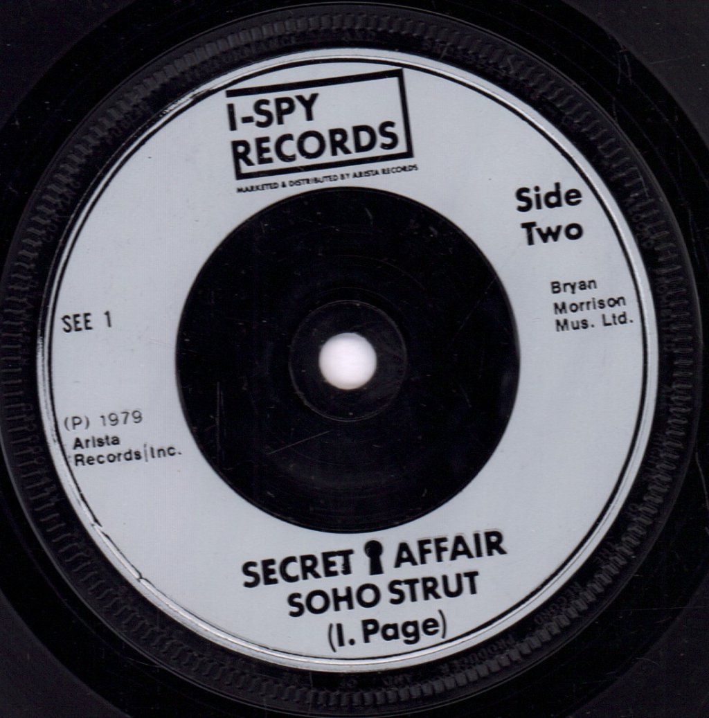 Secret Affair - Time For Action - 7 Inch
