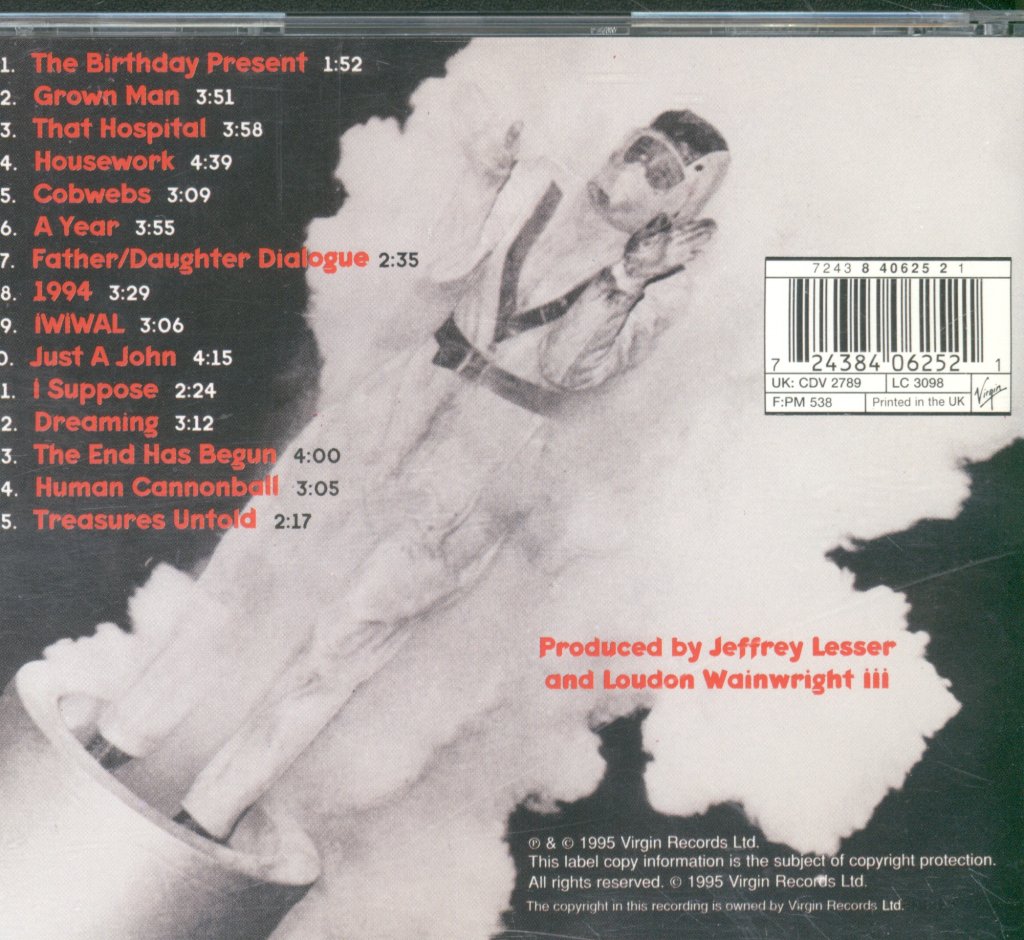 Loudon Wainwright 3 - Grown Man - Cd