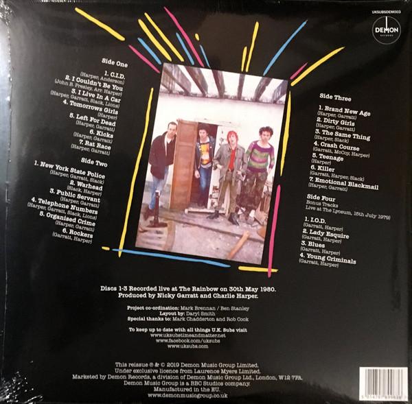 UK Subs - Crash Course - Double 10 Inch