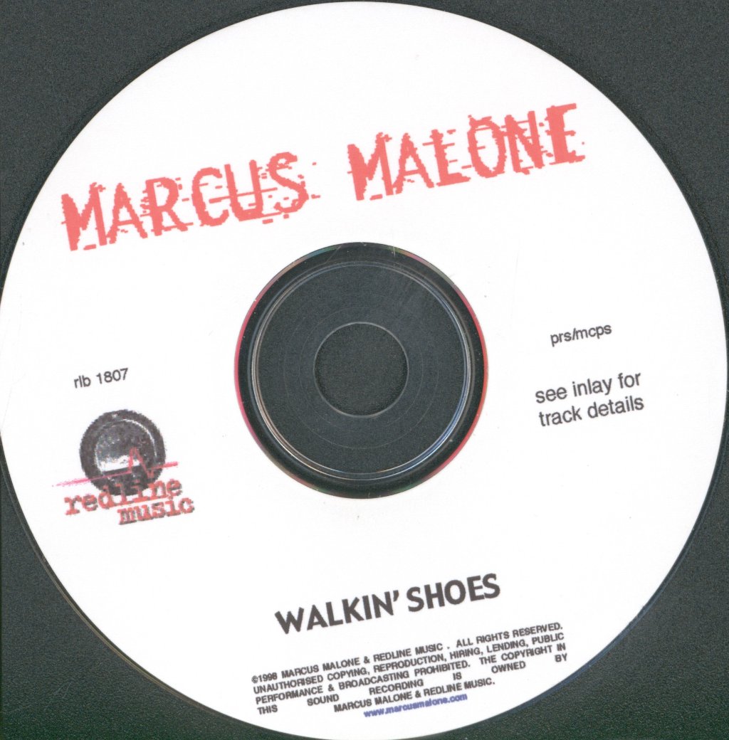 Marcus Malone - Walkin' Shoes - Cdr