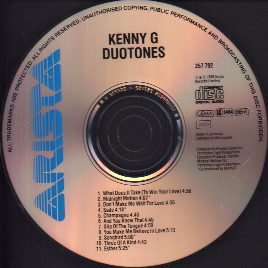 Kenny G - Duotones - Cd