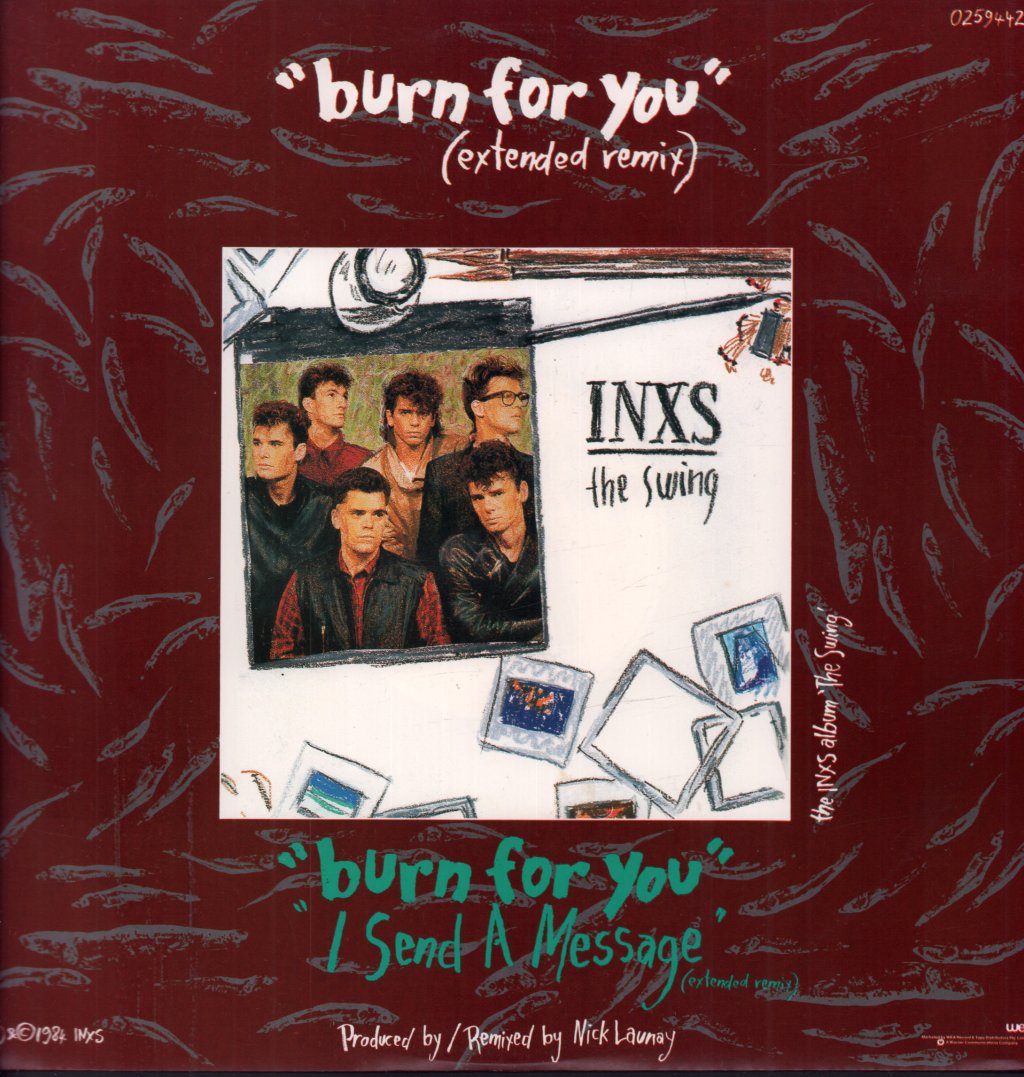 INXS - Burn For You - 12 Inch