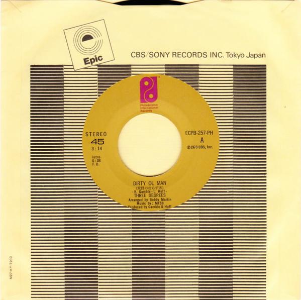 Three Degrees - Dirty Ol' Man - 7 Inch