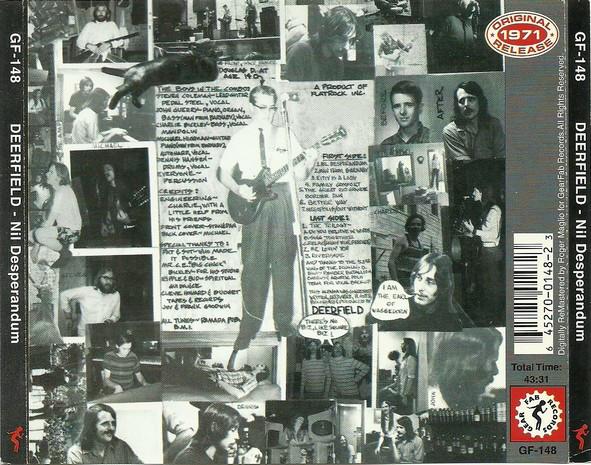 Deerfield - Nil Desperandum - Cd