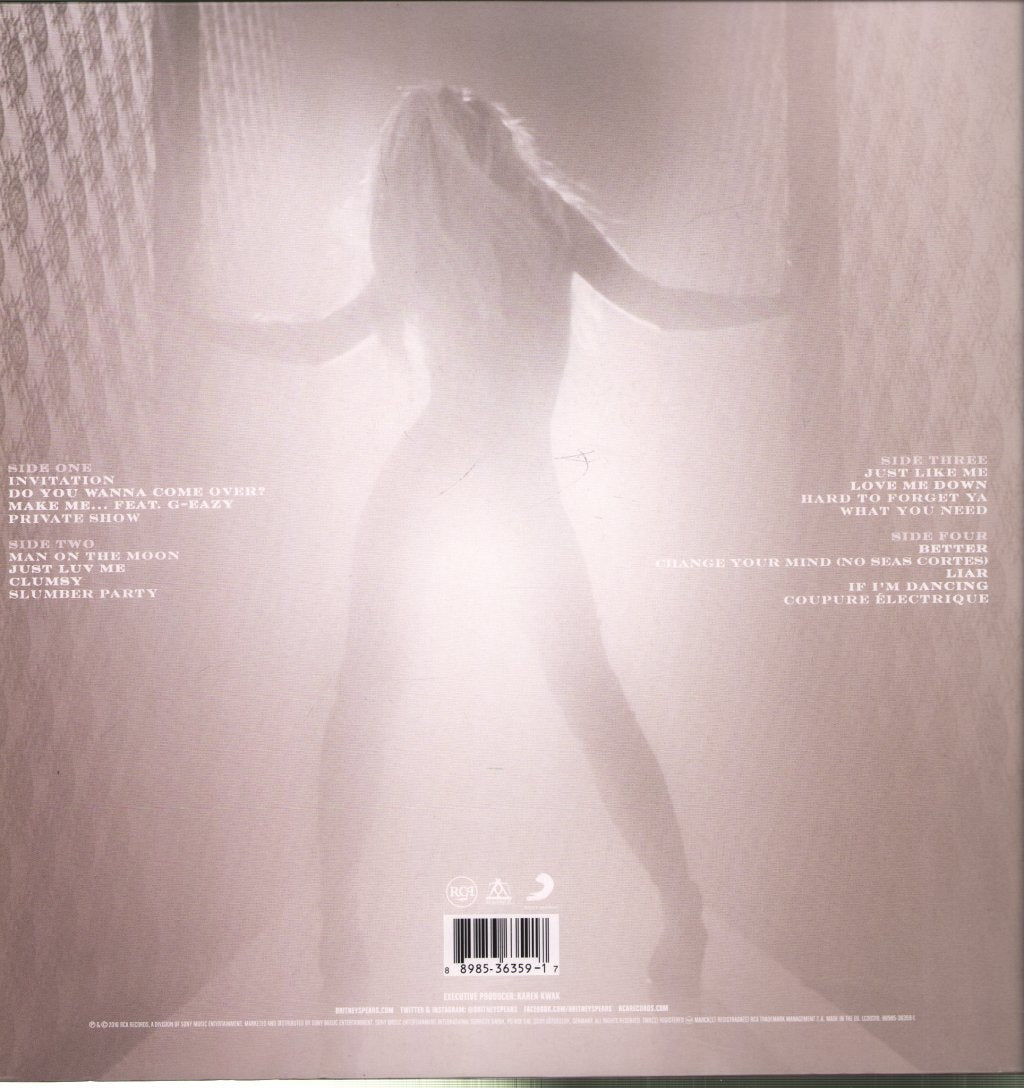 Britney Spears - Glory - Double Lp