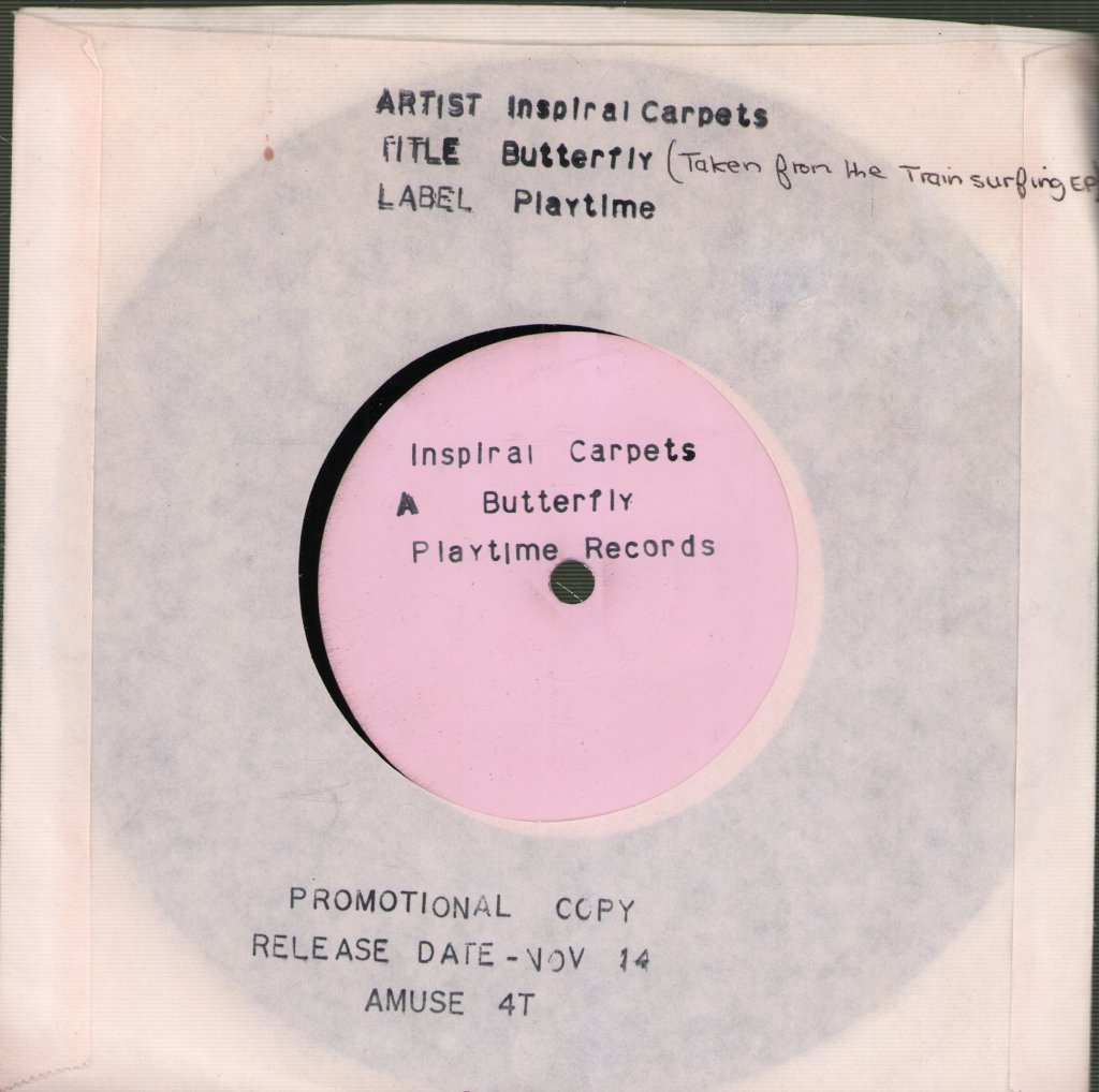 Inspiral Carpets - Butterfly - 7 Inch