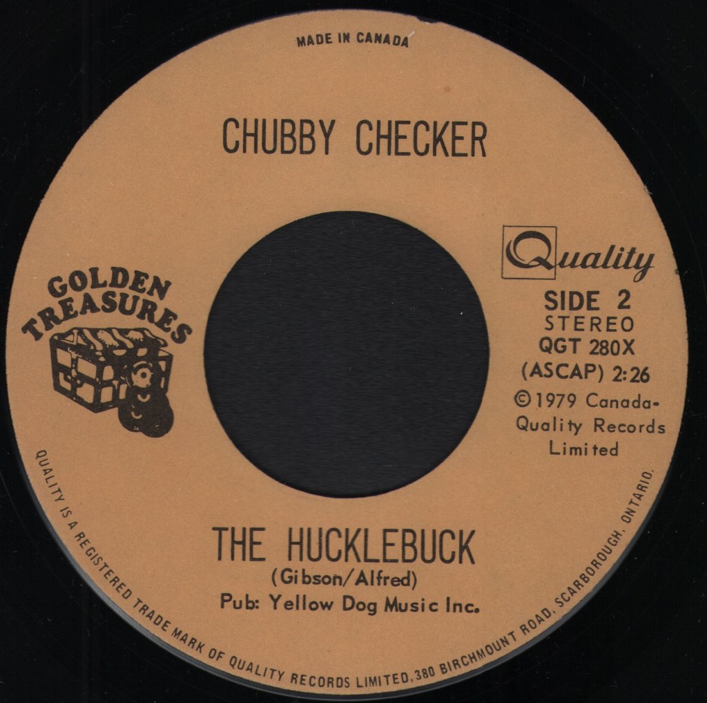 Chubby Checker - Twist / The Hucklebuck - 7 Inch