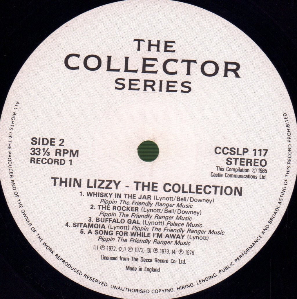 Thin Lizzy - Collection - Double Lp