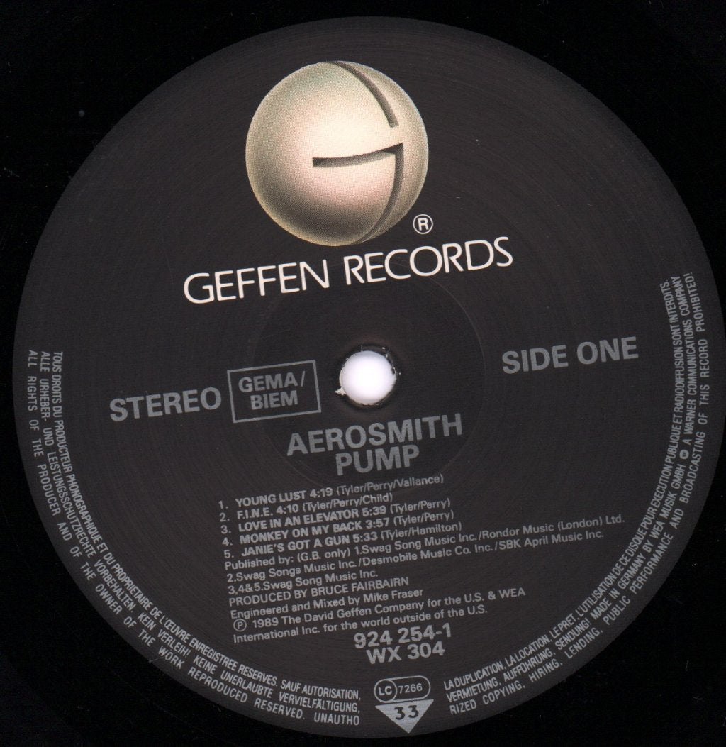 Aerosmith - Pump - Lp
