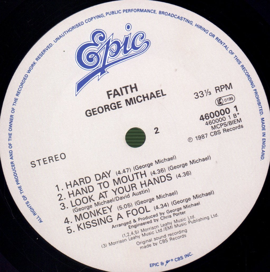 George Michael - Faith - Lp