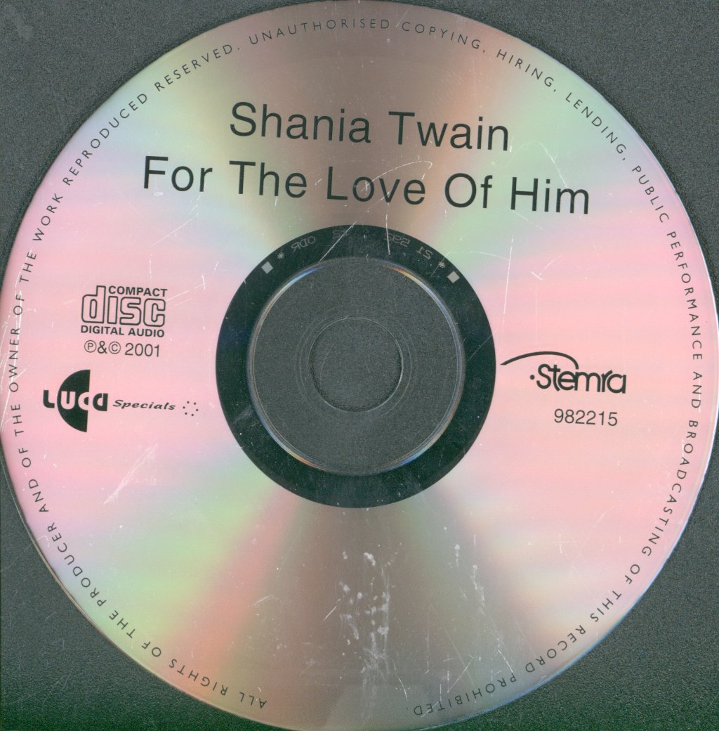 Shania Twain - For The Love Of Him - Cd