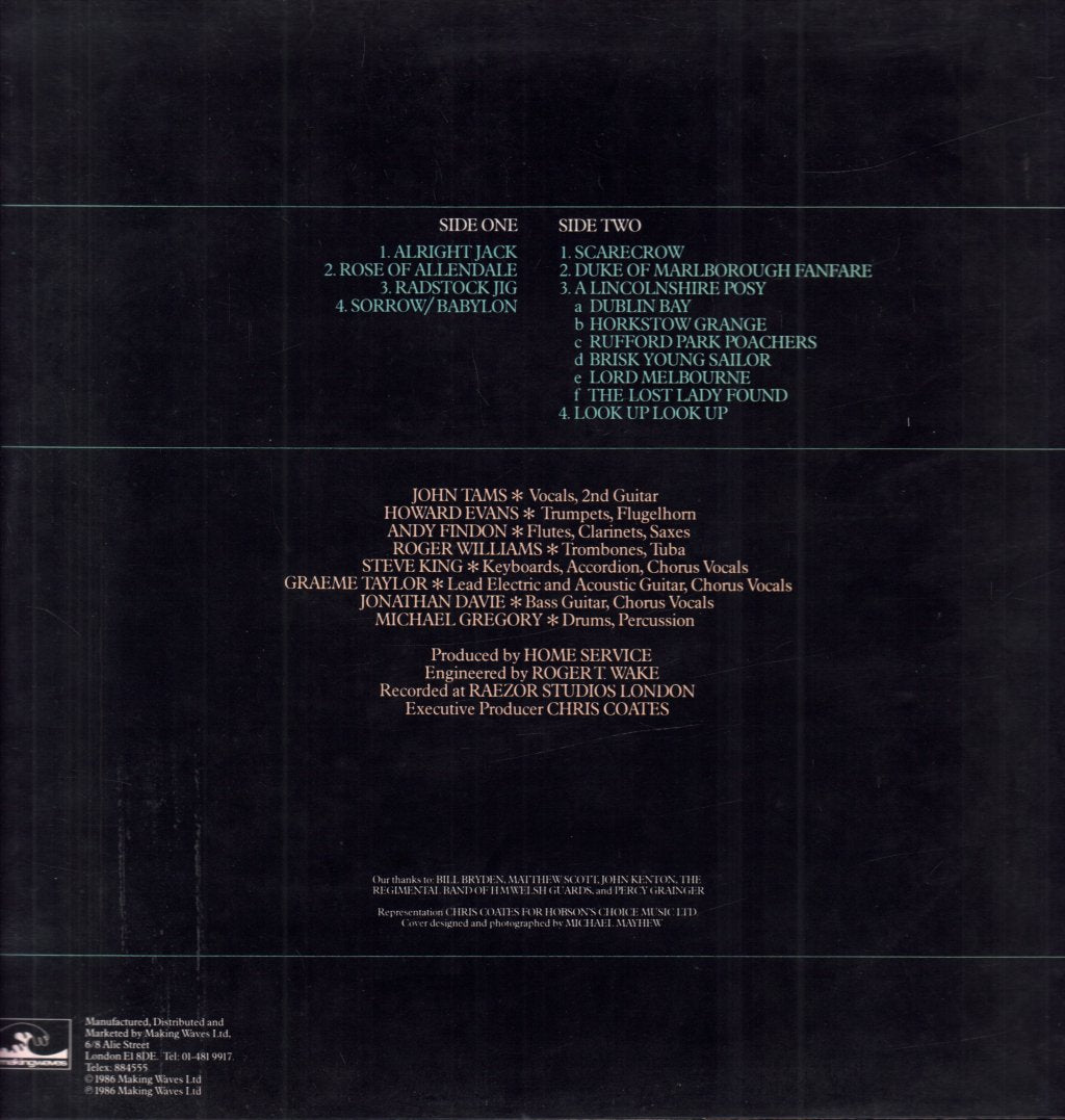 Home Service (Folk/Rock Group) - Alright Jack - Lp