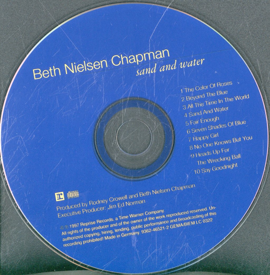 Beth Nielsen Chapman - Sand And Water - Cd