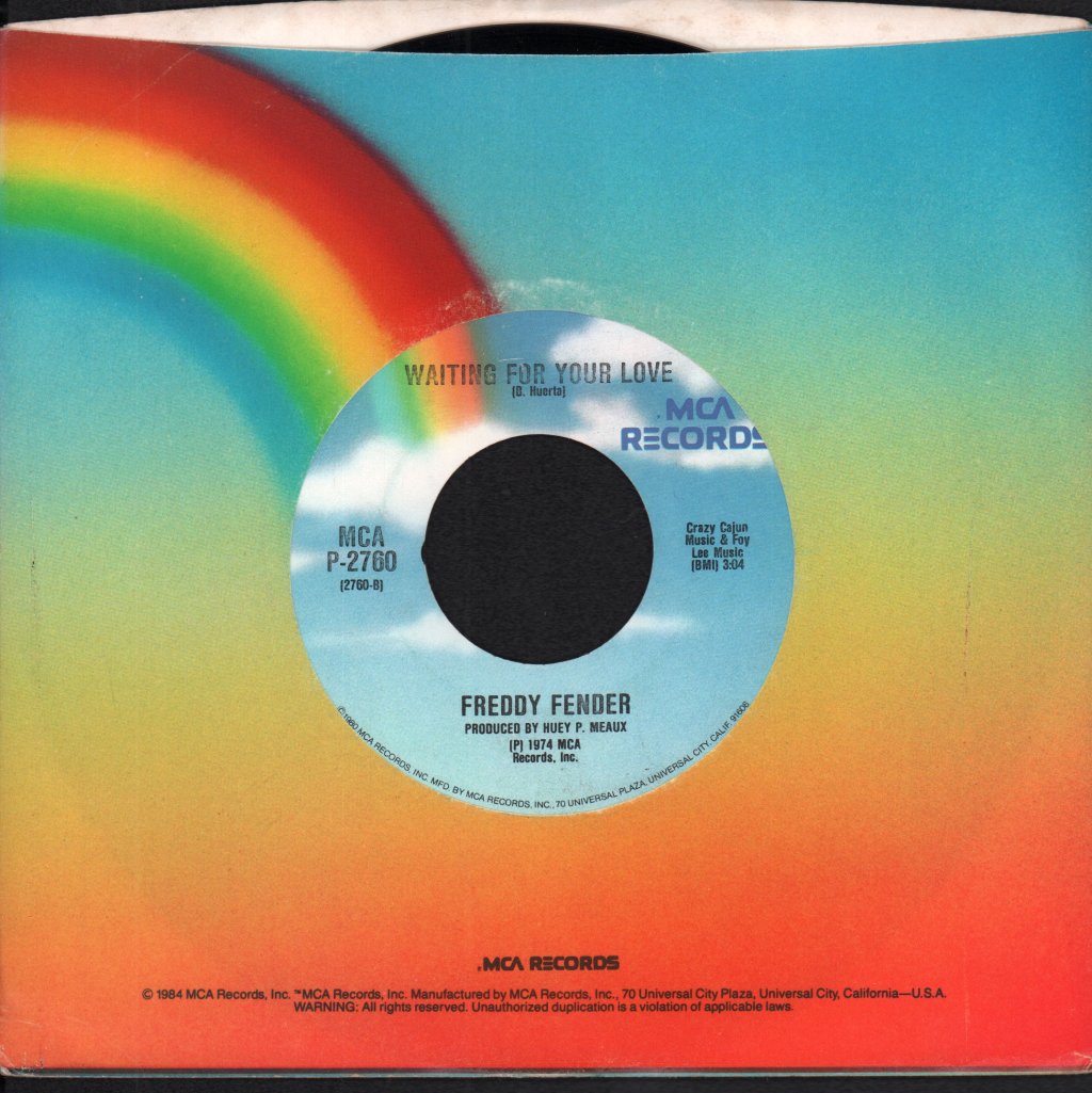 Freddy Fender - Before The Next Teardrop Falls - 7 Inch