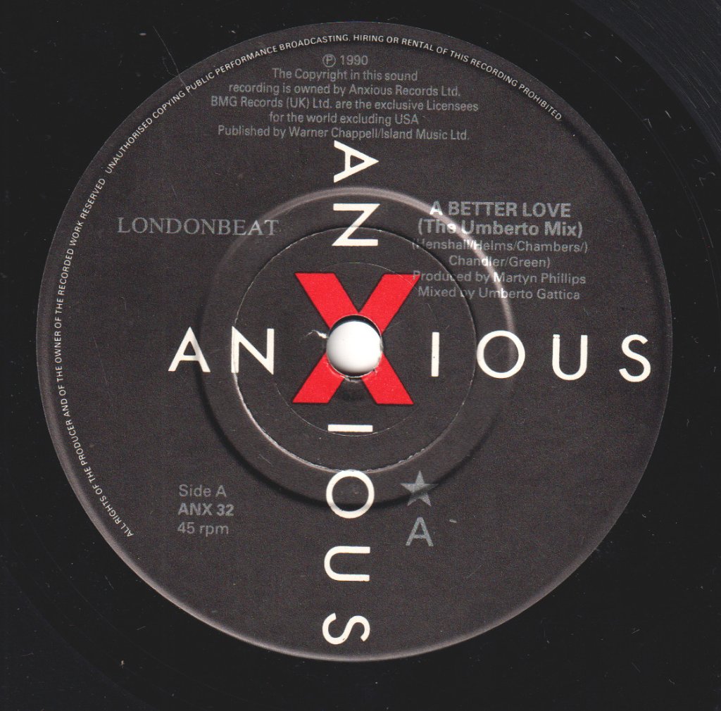 Londonbeat - A Better Love - 7 Inch