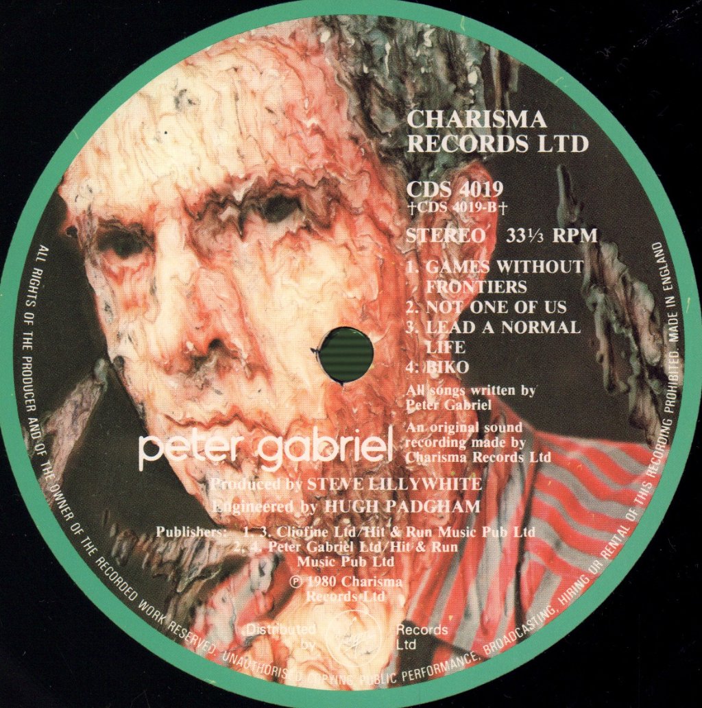 Peter Gabriel - Peter Gabriel - Lp