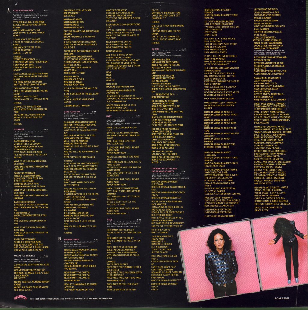 Jefferson Starship - Modern Times - Lp