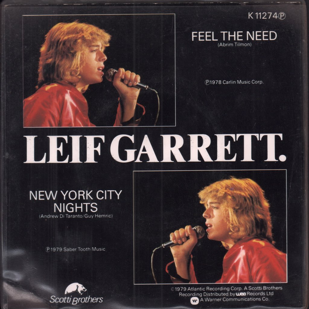 Leif Garrett - Feel The Need - 7 Inch