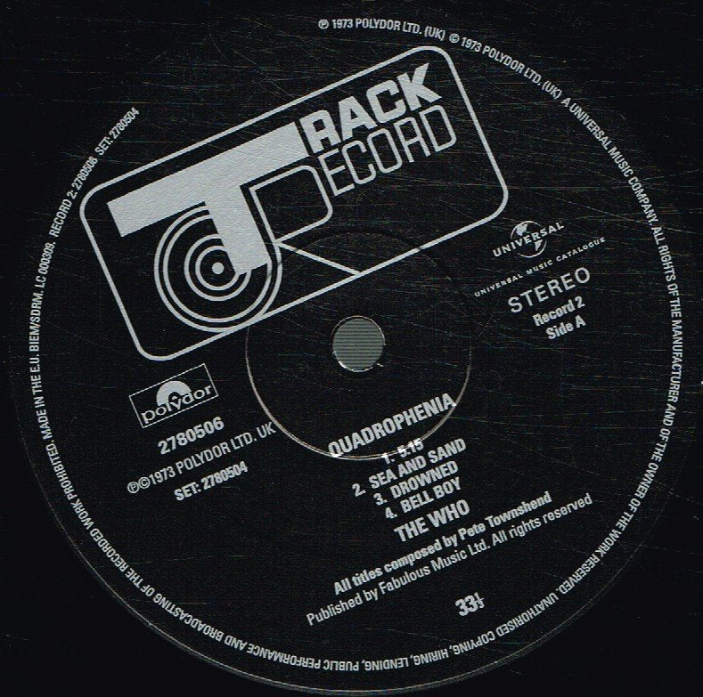Who - Quadrophenia - Double Lp