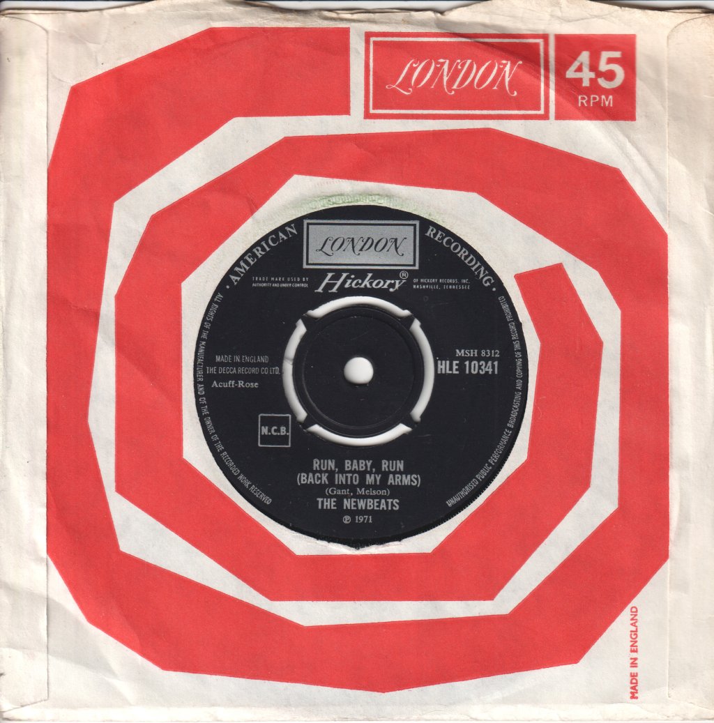 Newbeats - Run Baby Run - 7 Inch