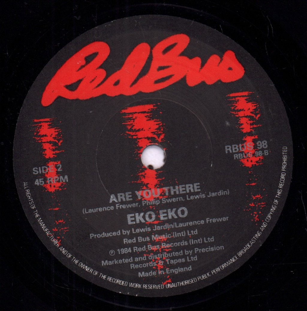 Eko Eko - I Can't Take The Hurt Again - 7 Inch