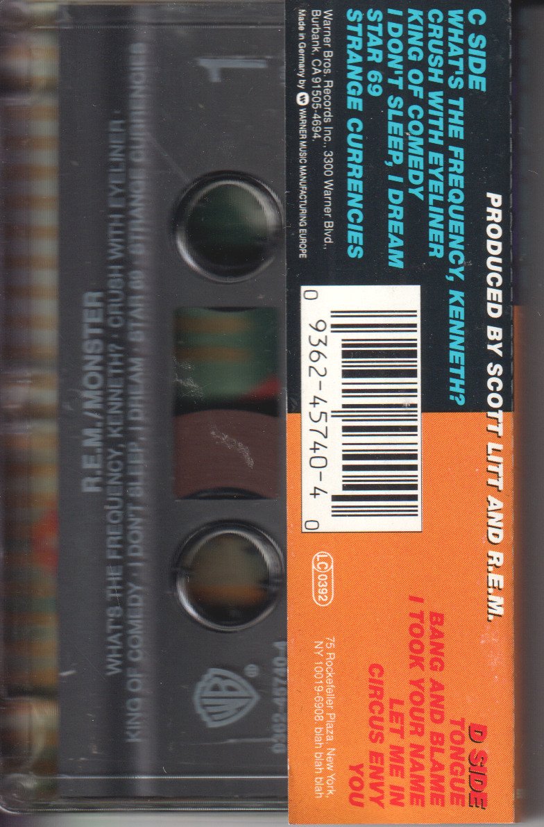 REM - Monster - Cassette