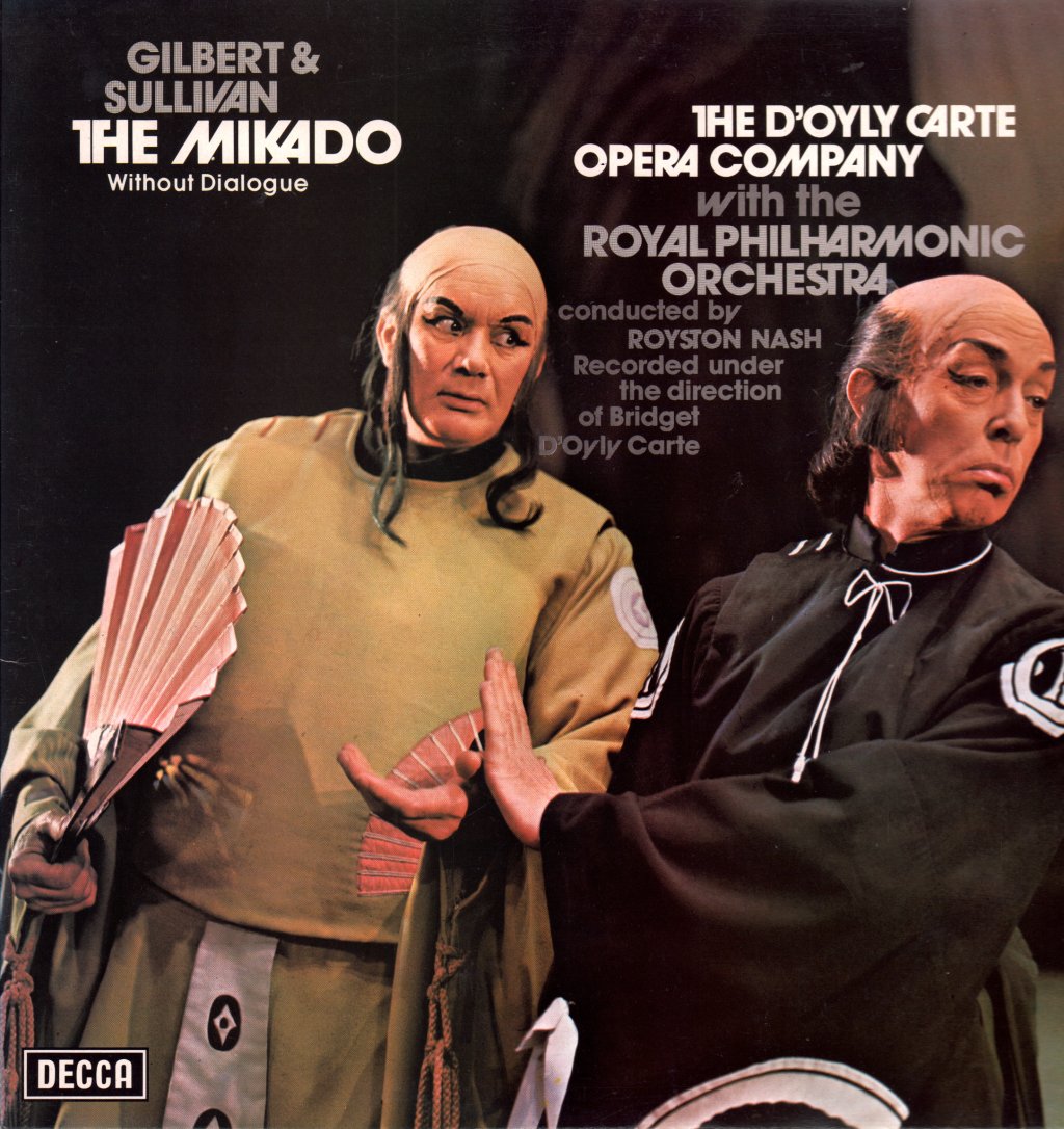 Gilbert And Sullivan - Mikado - Double Lp