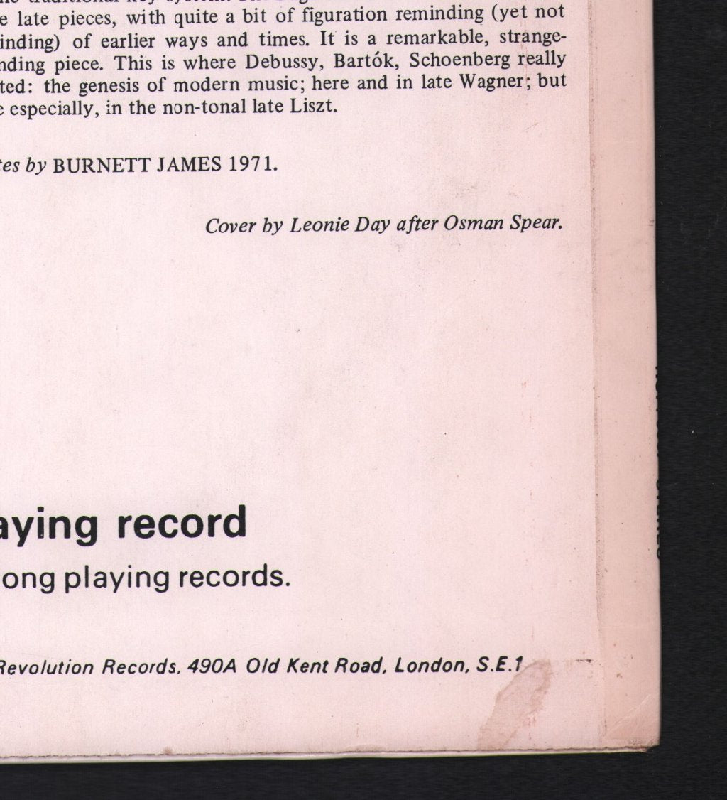Philip Challis - Franz Liszt - Mephisto Music - Lp
