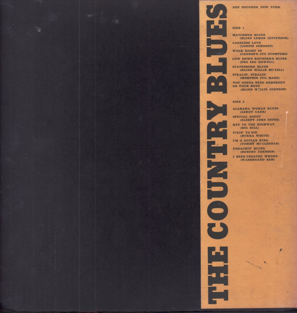 Various Artists - Country Blues - Lp