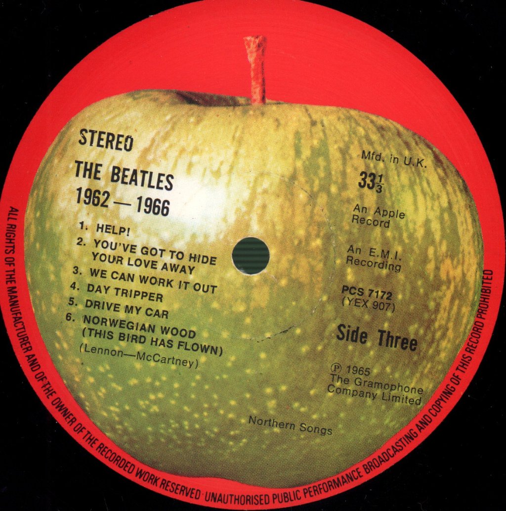 Beatles - 1962-1966 - Double Lp