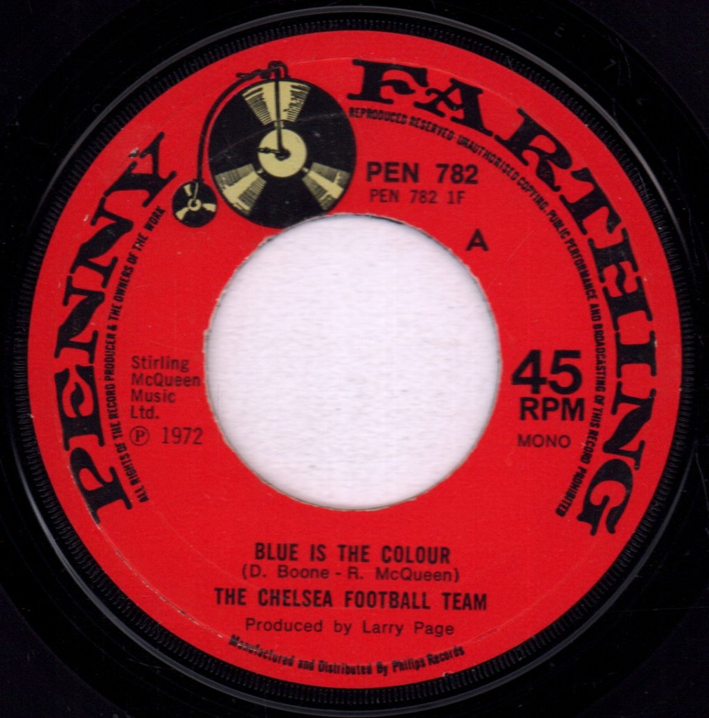 Chelsea Football Team - Blue Is The Colour - 7 Inch