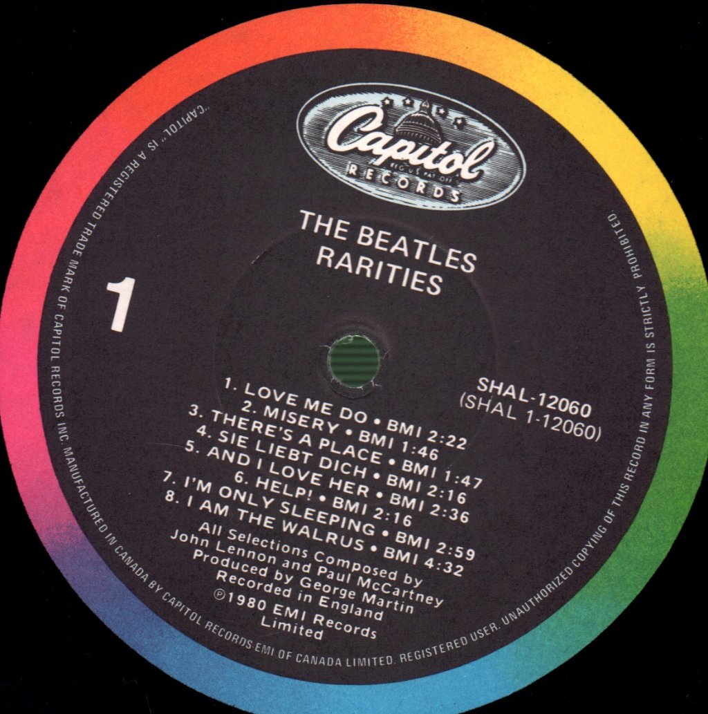 Beatles - Rarities - Lp