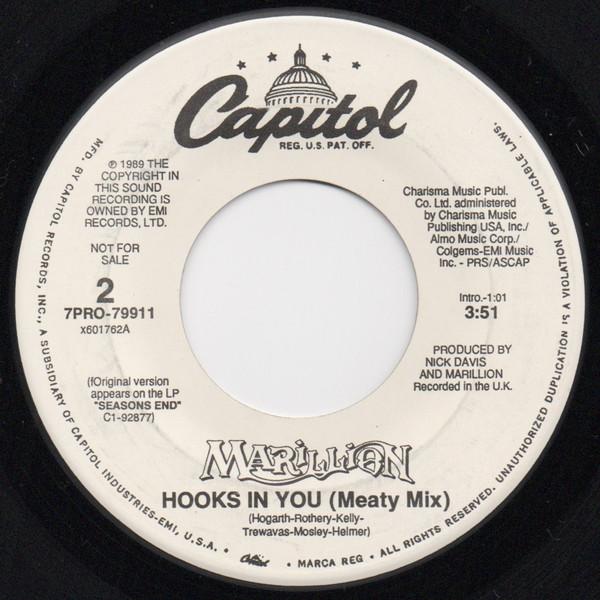 Marillion - Hooks In You - 7 Inch