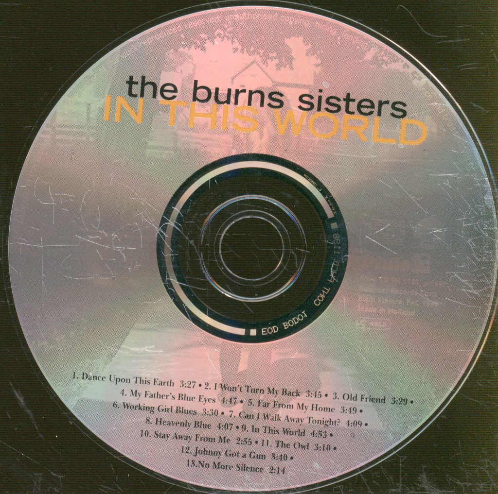 Burns Sisters - In This World - Cd