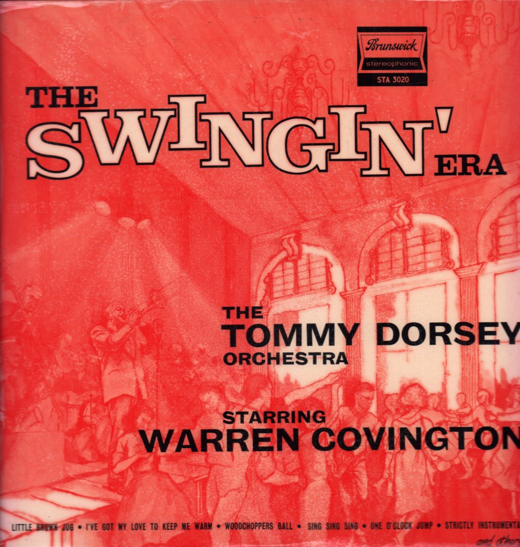 Tommy Dorsey Orchestra Starring Warren Covington - Swingin' Era - Lp