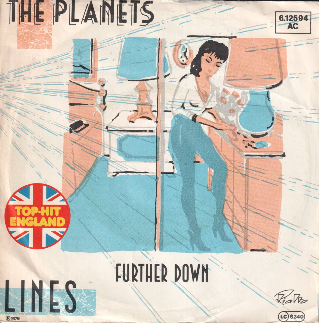 Planets (Synth Pop/New Wave Group) - Lines - 7 Inch