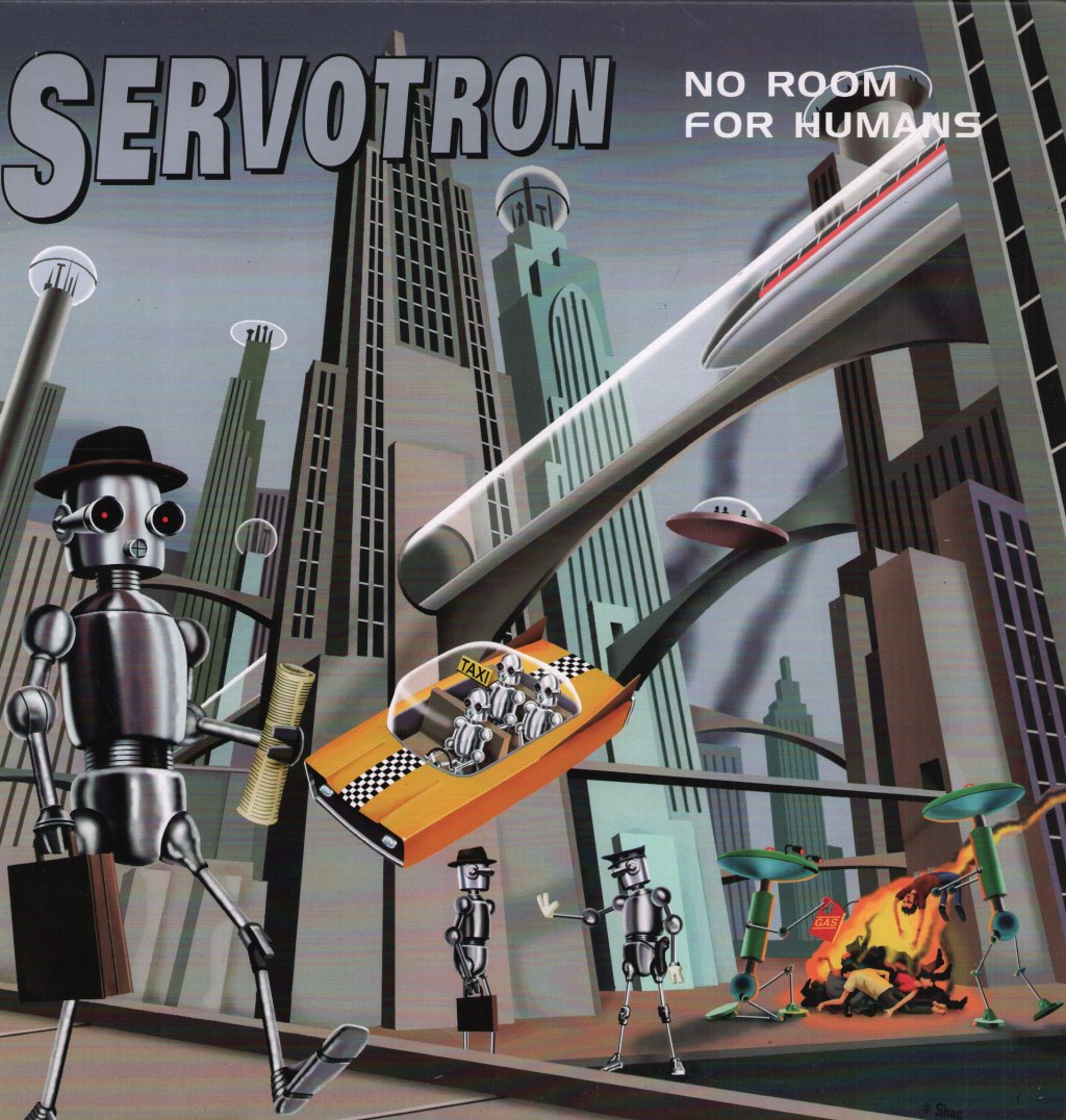 Servotron - No Room For Humans - Lp