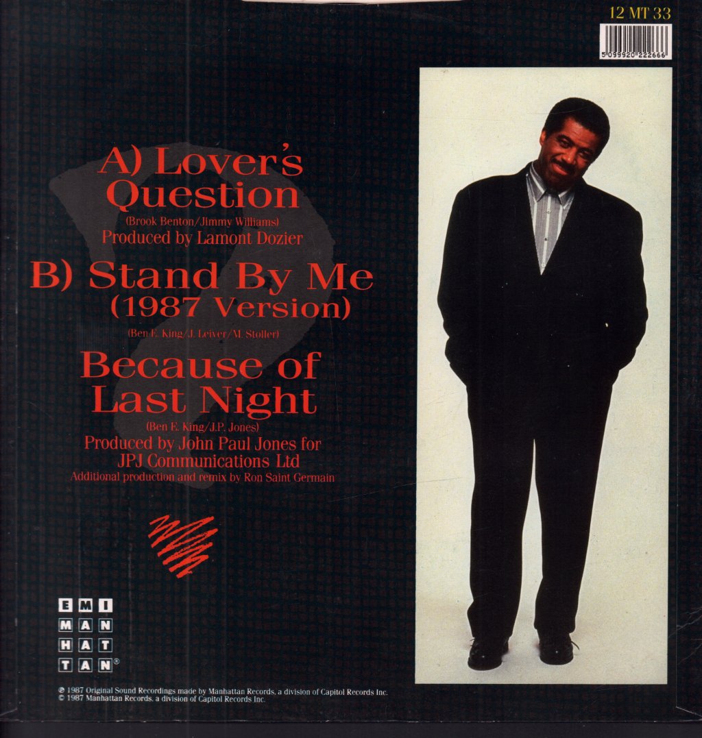 Ben E. King - Lover's Question - 12 Inch