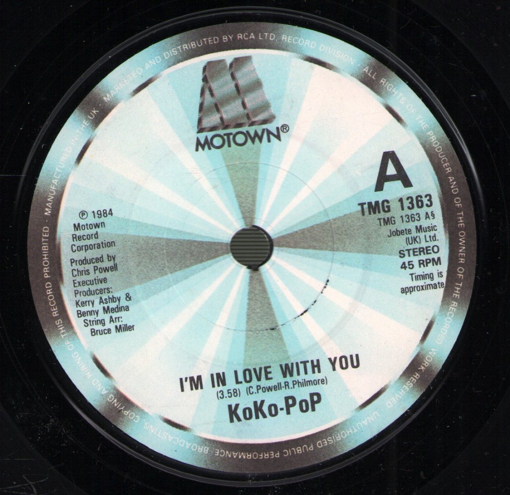 Koko Pop - I'm In Love With You - 7 Inch