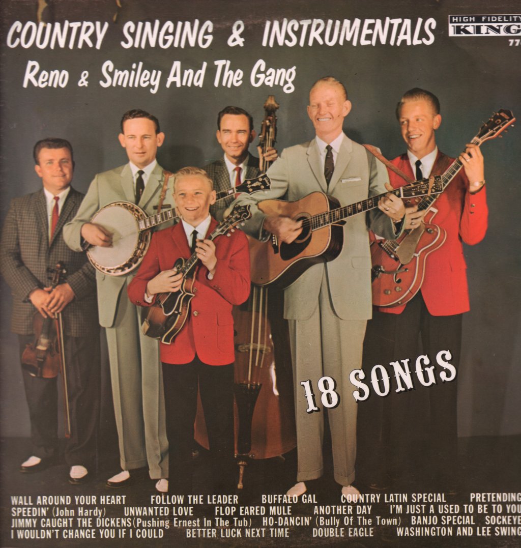 Reno And Smiley And The Gang - Country Singing And Instrumentals - Lp
