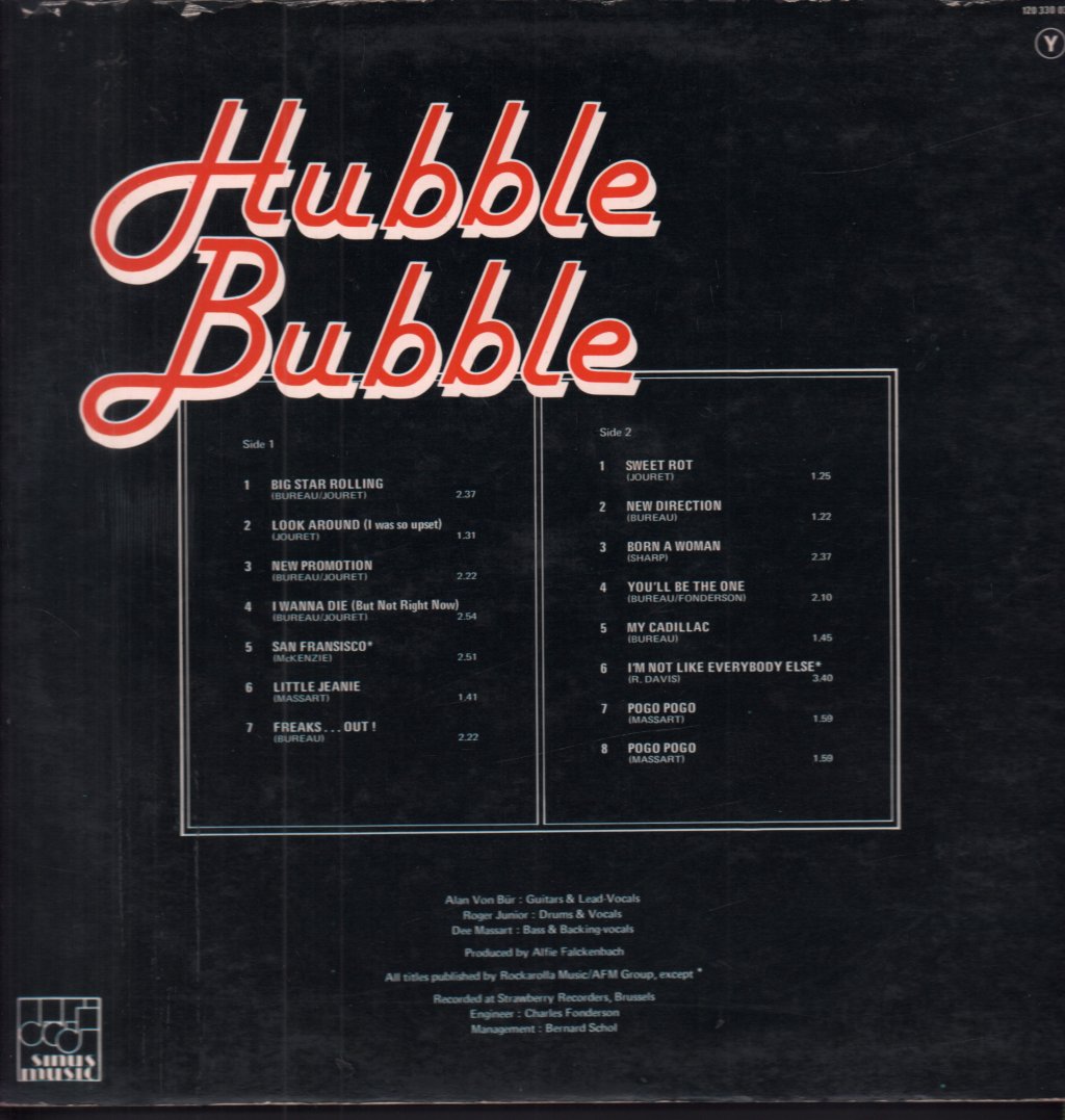 Hubble Bubble - Hubble Bubble - Lp