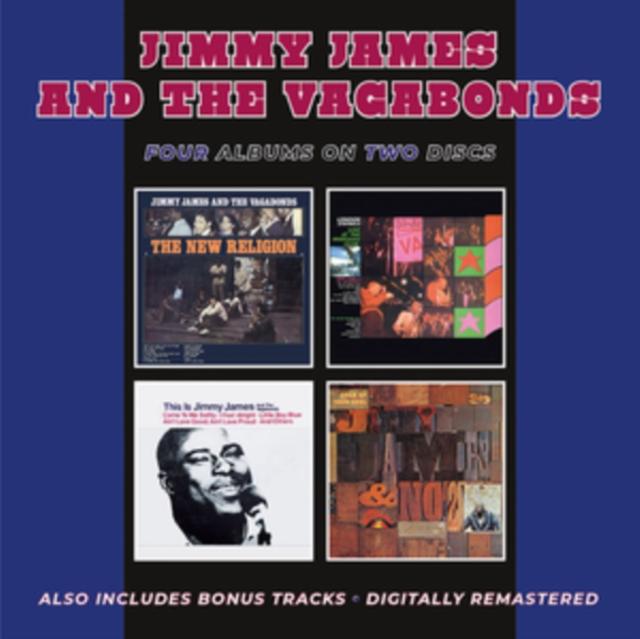 Jimmy James And The Vagabonds - New Religion / London Swings 'live At the Marquee Club' / This Is Jimmy James & the Vagabonds / Open Up Your Soul Plus Bonus... - Double Cd