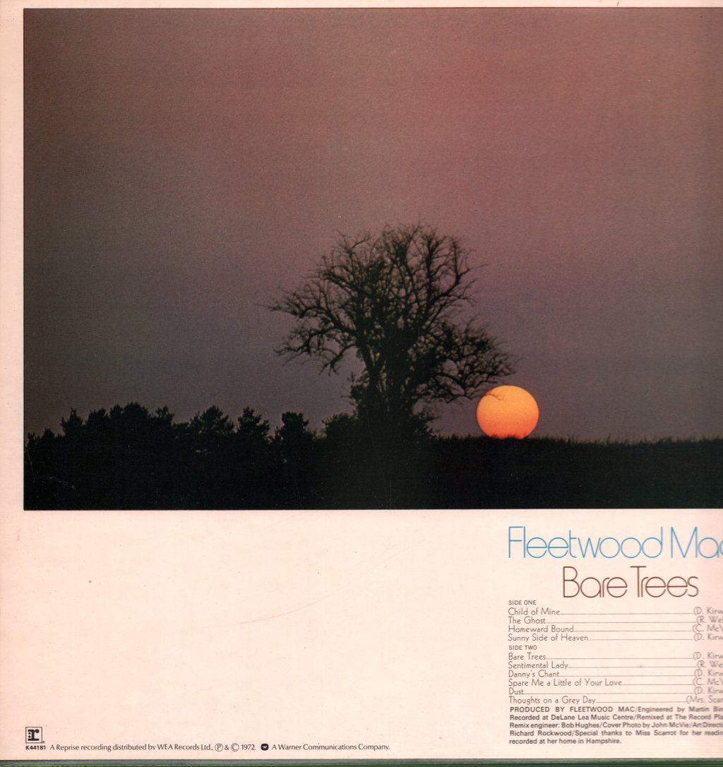 Fleetwood Mac - Bare Trees - Lp