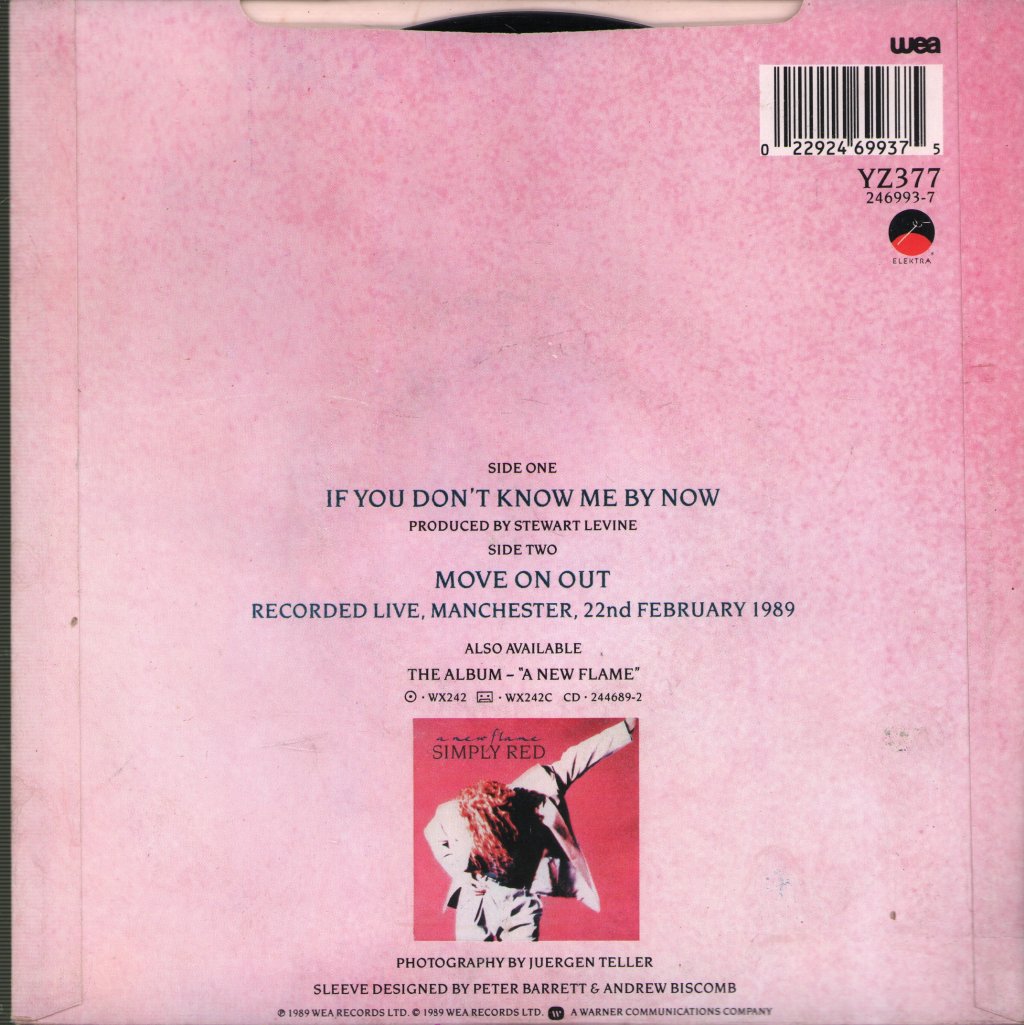 Simply Red - If You Don't Know Me By Now - 7 Inch